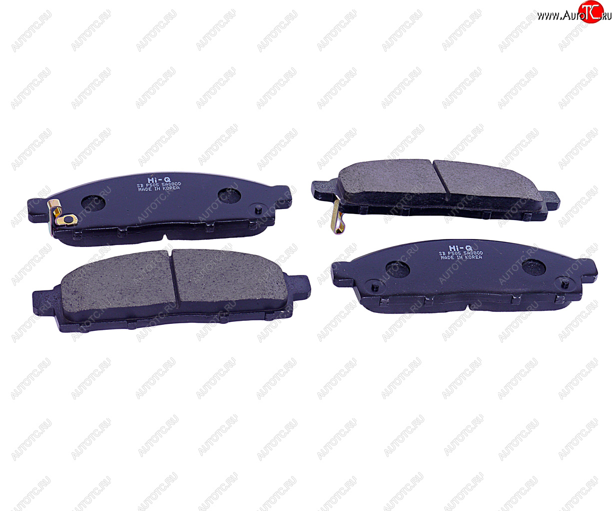 1 599 р. Колодки тормозные передние (4шт.) SANGSIN Mitsubishi L200 4  дорестайлинг (2006-2014)  с доставкой в г. Керчь