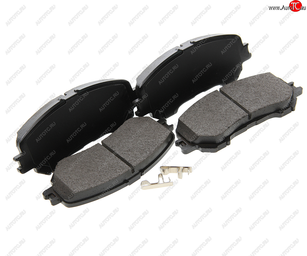 2 199 р. Колодки тормозные передние (4шт.) SANGSIN Nissan Qashqai 2 J11 рестайлинг (2017-2022)  с доставкой в г. Керчь