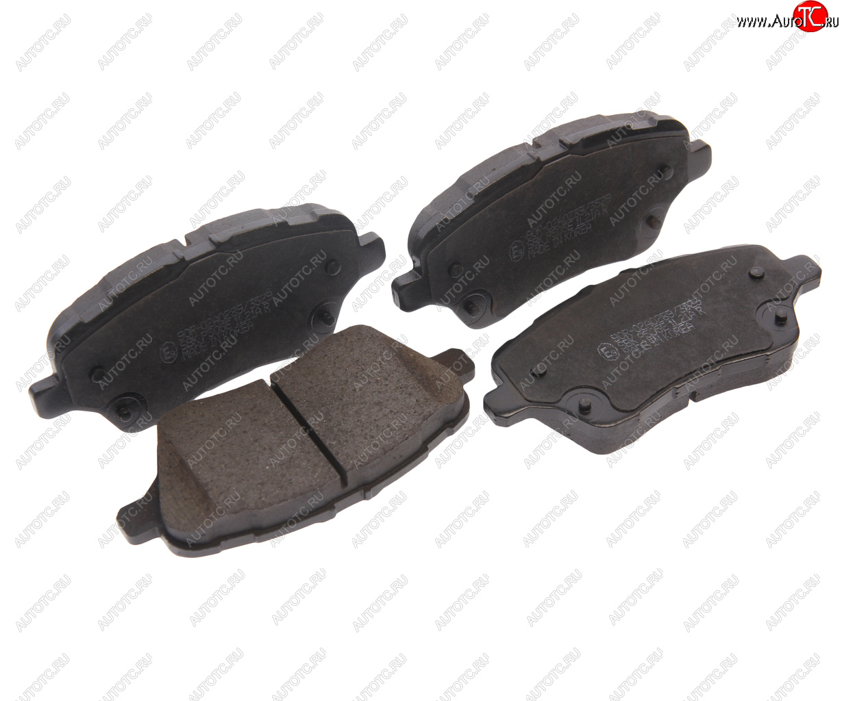 2 179 р. Колодки тормозные передние (4шт.) SANGSIN Ford Fiesta 6 хэтчбэк 3 дв. дорестайлинг (2008-2013)  с доставкой в г. Керчь