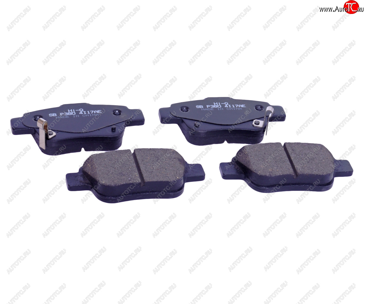 2 299 р. Колодки тормозные задние (4шт.) SANGSIN Toyota Avensis T250 универсал дорестайлинг (2003-2006)  с доставкой в г. Керчь
