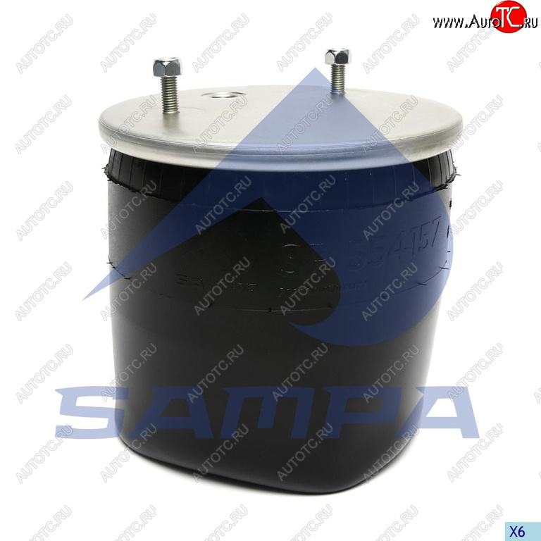 3 799 р. Пневморессора MERCEDES (без стакана) SAMPA SAMPA sp554157-14  с доставкой в г. Керчь