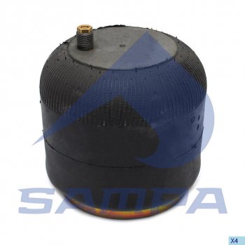 4 549 р. Пневморессора MERCEDES (металлический стакан) SAMPA SAMPA sp554391-k21  с доставкой в г. Керчь. Увеличить фотографию 1
