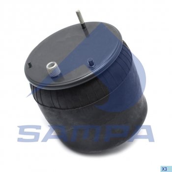 7 199 р. Пневморессора VOLVO (металлический стакан) SAMPA SAMPA sp554562-k03  с доставкой в г. Керчь. Увеличить фотографию 1