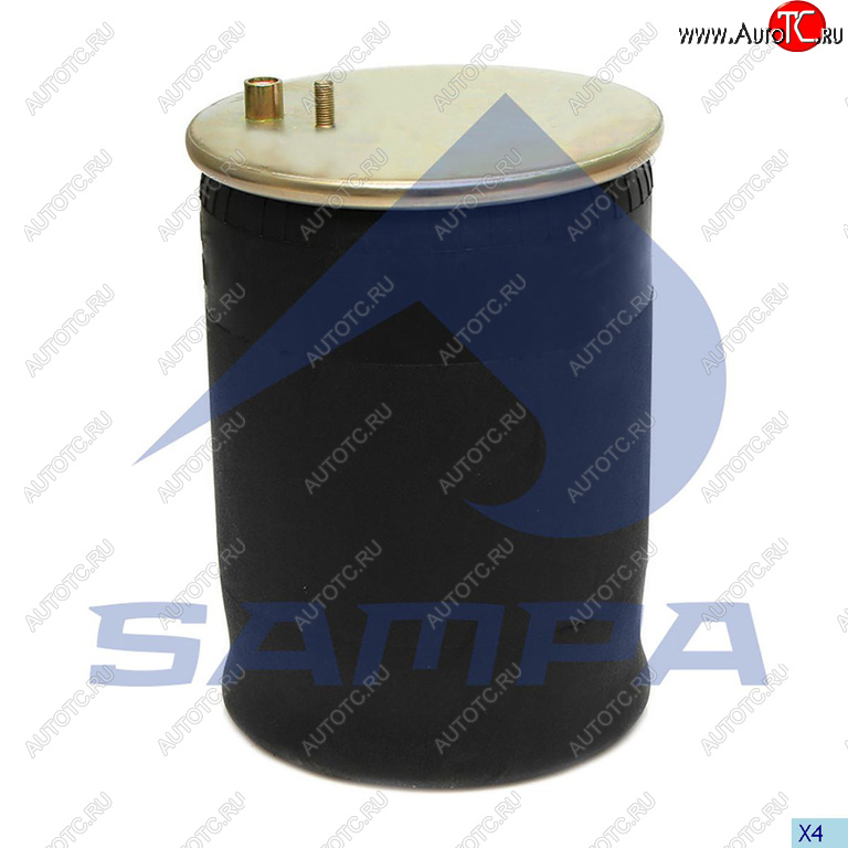 7 399 р. Пневморессора MAN (металлический стакан) SAMPA SAMPA sp554705-k04  с доставкой в г. Керчь