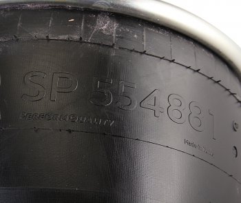 4 949 р. Пневморессора BPW (без стакана,2 шп. M12, 1 отв.штуц. M22х1.5мм) SAMPA SAMPA sp554881  с доставкой в г. Керчь. Увеличить фотографию 3