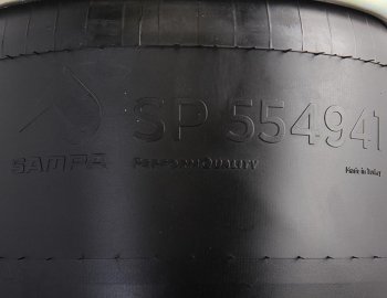 3 799 р. Пневморессора BPW (без стакана) (1 шп. M12,1 отв. M18х1.5мм) SAMPA SAMPA sp554941  с доставкой в г. Керчь. Увеличить фотографию 3