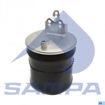 3 489 р. Пневморессора VOLVO (без стакана) SAMPA SAMPA sp556416  с доставкой в г. Керчь. Увеличить фотографию 1