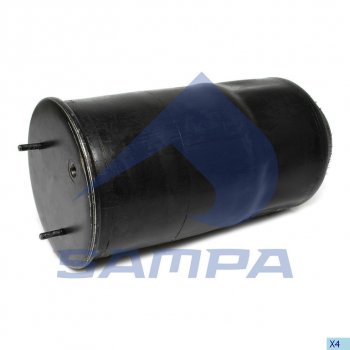 4 399 р. Пневморессора SCHMITZ (без стакана) (2 шп., 1 отв. штуц.) SAMPA SAMPA sp559285-01  с доставкой в г. Керчь. Увеличить фотографию 1