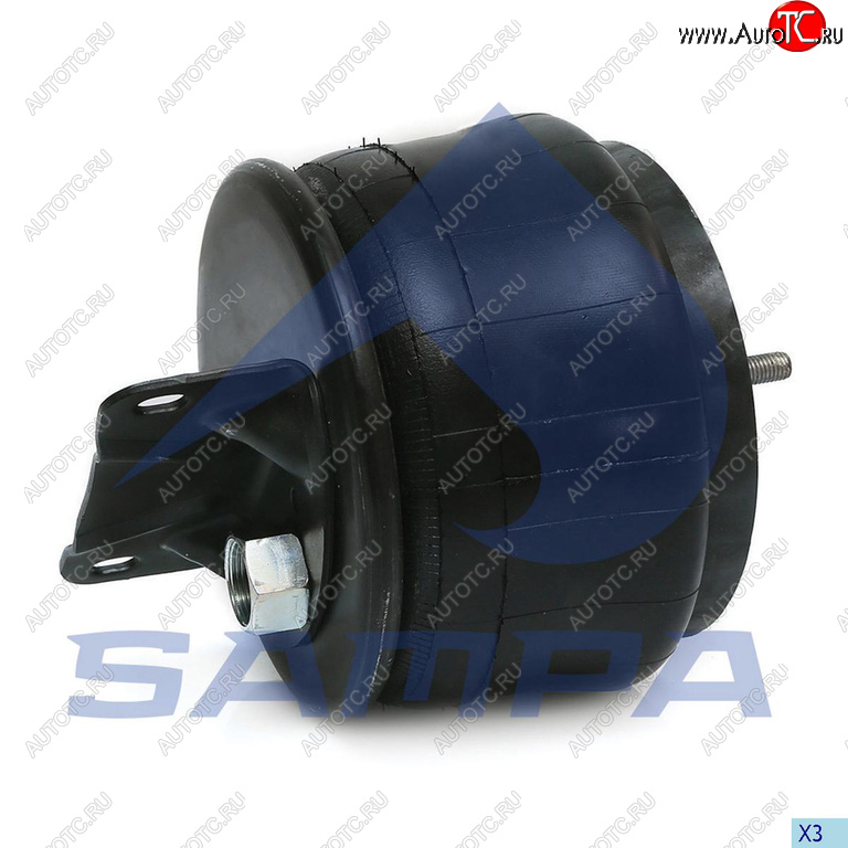 5 399 р. Пневморессора KENWORTH (пластиковый стакан) SAMPA SAMPA sp559547-kp  с доставкой в г. Керчь