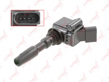 3 589 р. Катушка зажигания VW Golf (17-),Passat (15-) AUDI A3 (17-) SKODA Superb (15-) LYNX LYNX spl1098  с доставкой в г. Керчь. Увеличить фотографию 6