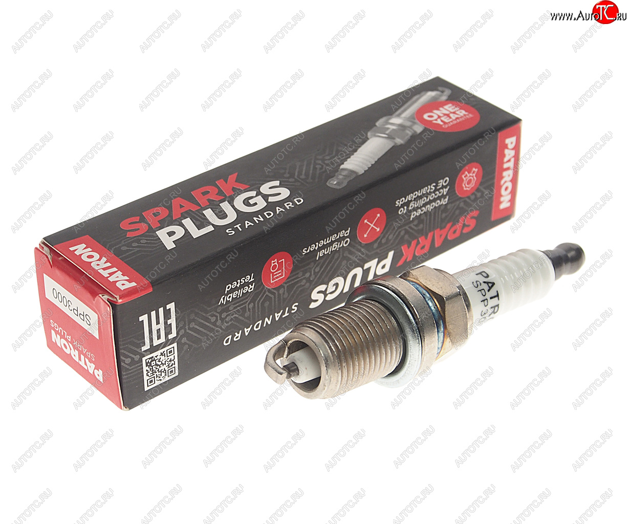 129 р. Свеча зажигания ЗМЗ-405,409 ЕВРО-3 (газ. оборудование) PATRON PATRON spp3000  с доставкой в г. Керчь