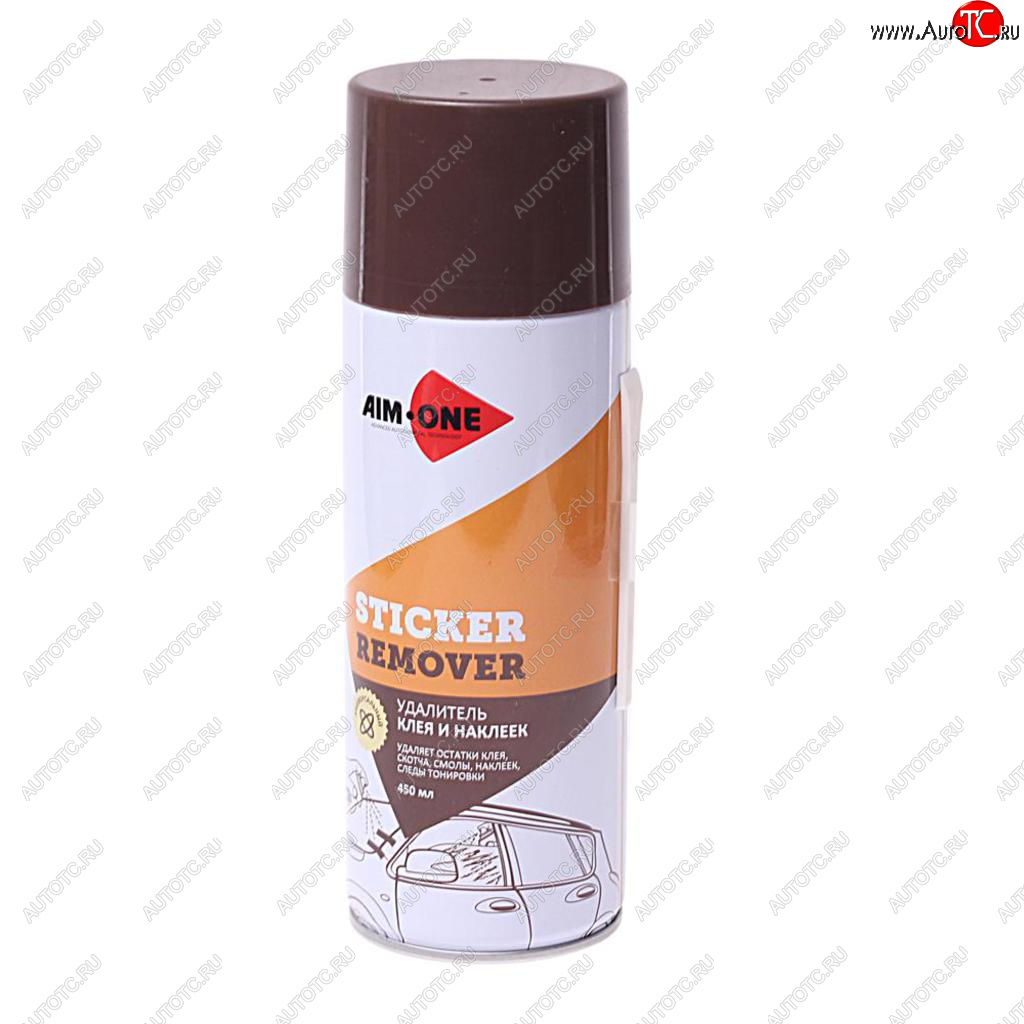 339 р. Удалитель наклеек и следов клея 450мл аэрозоль Sticker Remover AIM-ONE AIM-ONE sr-270  с доставкой в г. Керчь