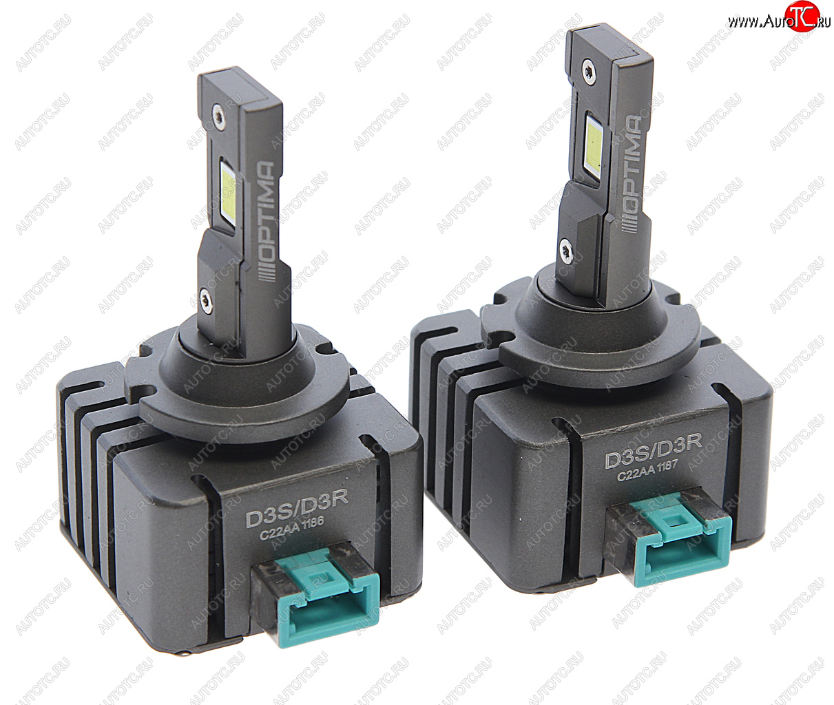 7 599 р. Лампа светодиодная 12V D3S 35W PK32d-2 (2шт.) OPTIMA OPTIMA sr-d3s-led-s  с доставкой в г. Керчь