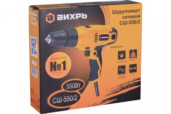 3 189 р. Шуруповерт сетевой 550Вт 34Нм 0-1800обмин. ВИХРЬ ВИХРЬ сш-5502  с доставкой в г. Керчь. Увеличить фотографию 13