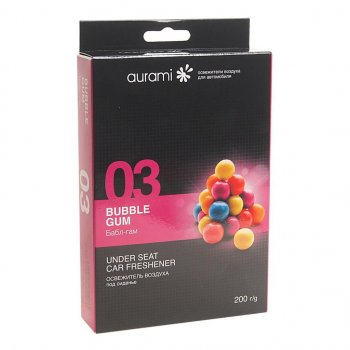 278 р. Ароматизатор под сиденье гелевый (bubble gum) AURAMI AURAMI std-03  с доставкой в г. Керчь. Увеличить фотографию 1