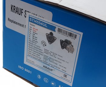 14 449 р. Стартер КАМАЗ дв.740.30-260,740.50-360,740.51-320 IVECO 24В KRAUF KRAUF sti4554ul KRAUF sti4554ul  с доставкой в г. Керчь. Увеличить фотографию 4