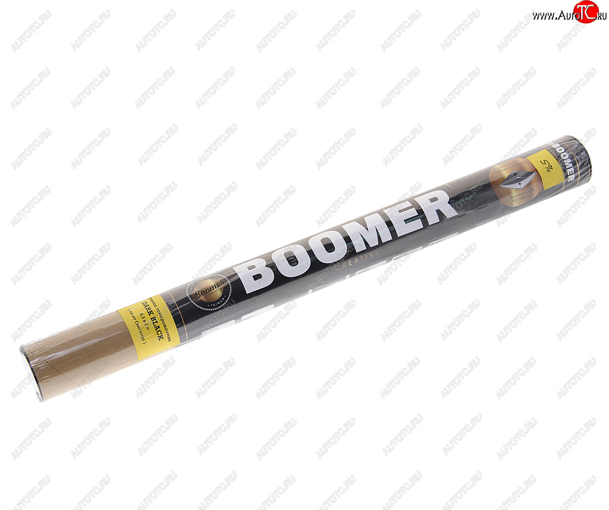 1 599 р. Пленка тонировочная 5% 0.5х3.0м съемная Super Dark Black STP BOOMER BOOMER stp-50300bk05  с доставкой в г. Керчь