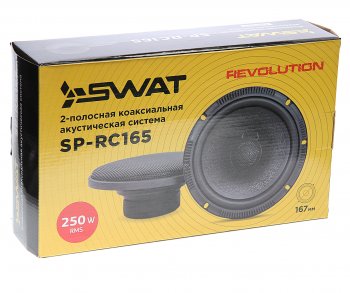 3 479 р. Колонки коаксиальные 6 (16см) 90Вт SWAT SWAT swat sp-rc165 SWAT swat sp-rc165  с доставкой в г. Керчь. Увеличить фотографию 4