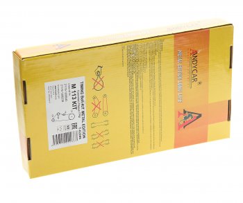3 369 р. Ремень ГРМ ВАЗ-2190 комплект с роликом METAL EDITION ANDYCAR ANDYCAR t-02266  с доставкой в г. Керчь. Увеличить фотографию 3
