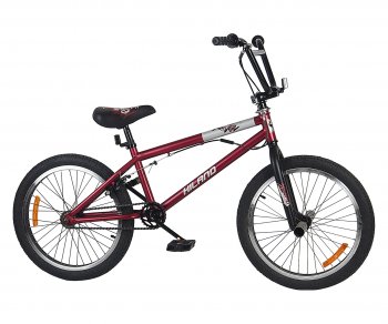15 849 р. Велосипед 20 1-ск. BMX бордовый HILAND HILAND t21b603 b HILAND t21b603 b  с доставкой в г. Керчь. Увеличить фотографию 8