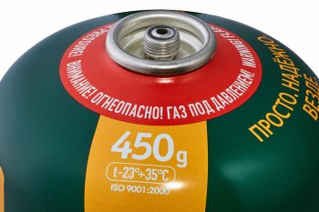 589 р. Газ бутан 450г резьбовой (всесезонный) Standard TOURIST TOURIST tbr-450  с доставкой в г. Керчь. Увеличить фотографию 2