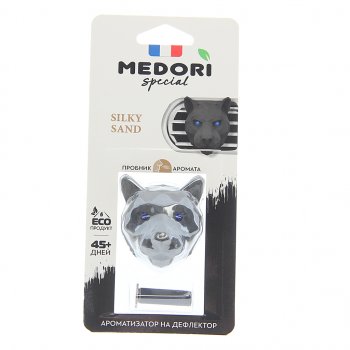 Ароматизатор на дефлектор керамика ПАНТЕРА 3D  Silky Sand (Baccarat Rouge 540) 36г MEDORI MEDORI tc-2032