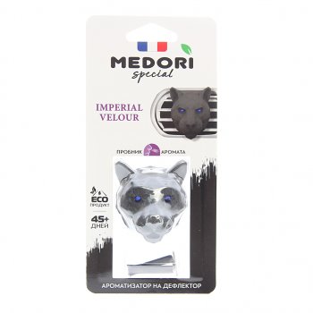 Ароматизатор на дефлектор керамика ПАНТЕРА 3D Imperial Velour (Vodka on the Rocks) 36г MEDORI MEDORI tc-2035