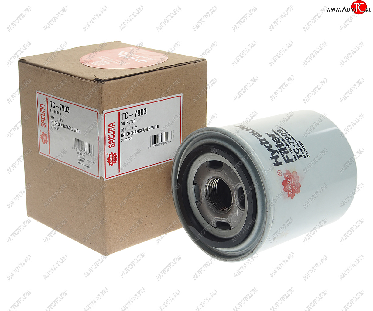 389 р. Фильтр масляный КПП NISSAN SAKURA SAKURA tc7903  с доставкой в г. Керчь