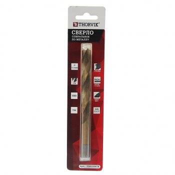 Сверло по металлу 12.5х151мм HSS Titanium THORVIK THORVIK tdb125ntb