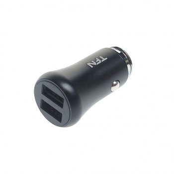 649 р. Устройство зарядное в прикуриватель 2USB 12V TFN TFN tfn-ccrpd03  с доставкой в г. Керчь. Увеличить фотографию 1