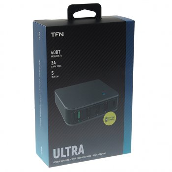 2 059 р. Устройство зарядное в розетку 5 USB TFN TFN tfn-wc06  с доставкой в г. Керчь. Увеличить фотографию 3