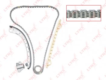 14 799 р. Комплект цепи ГРМ SUZUKI Grand Vitara (05-) (1.6) (1 цепь+башмак натяж+успокоит+натяж+1 звезда) LYNX LYNX tk0047  с доставкой в г. Керчь. Увеличить фотографию 5
