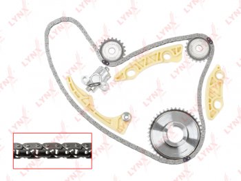 8 349 р. Комплект цепи ГРМ OPEL Astra G (2.2) (1 цепь+башмак натяж+2 успокоит+натяж+3 звезды) LYNX LYNX tk0184  с доставкой в г. Керчь. Увеличить фотографию 7