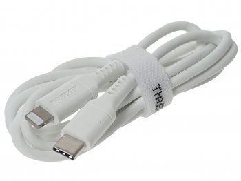 779 р. Кабель iPhone (5-)-USB Type C 1м белый XO XO tk04 mfi white  с доставкой в г. Керчь. Увеличить фотографию 1