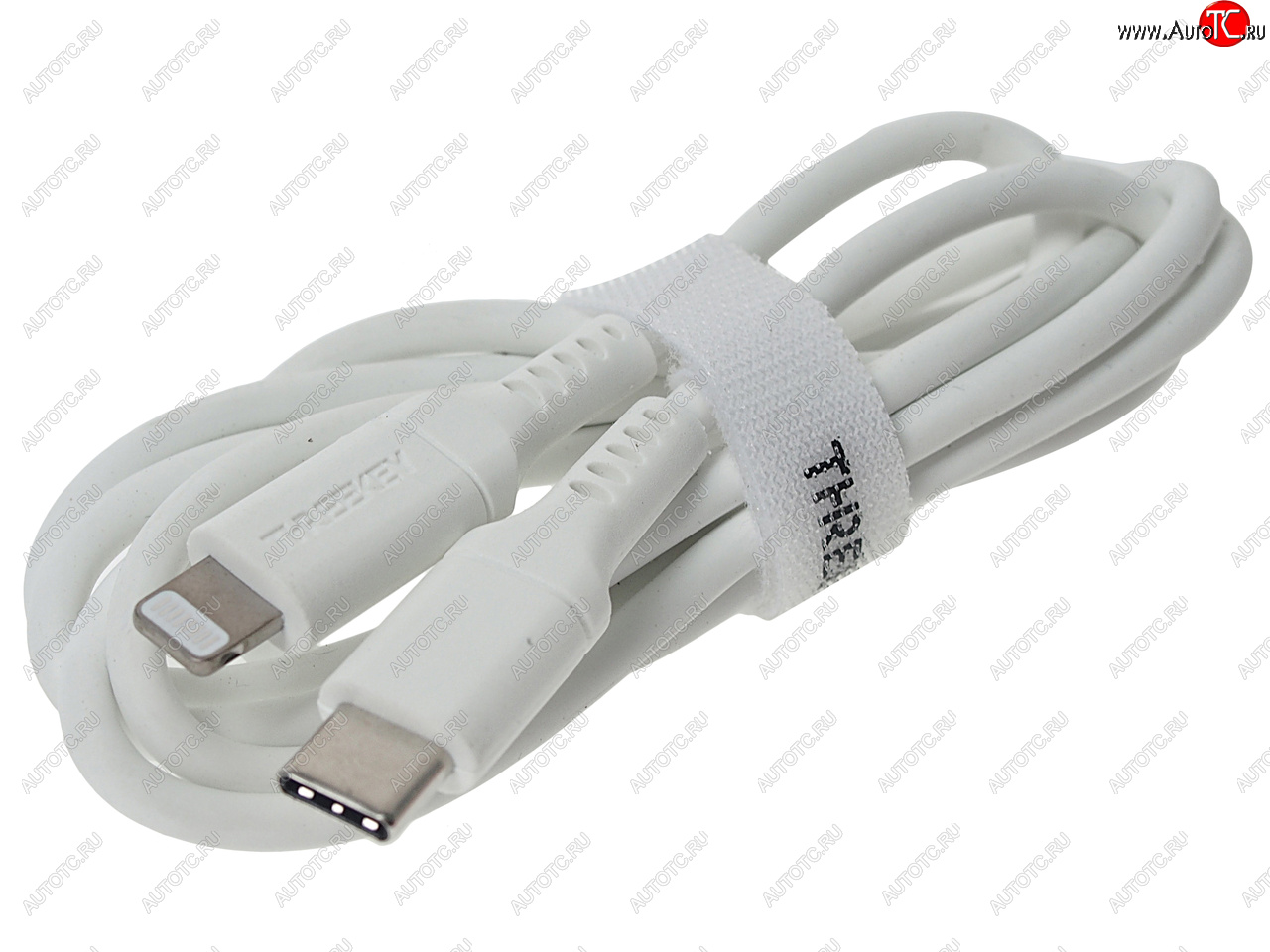 779 р. Кабель iPhone (5-)-USB Type C 1м белый XO XO tk04 mfi white  с доставкой в г. Керчь