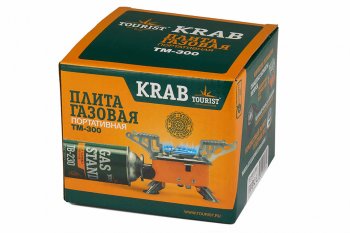 789 р. Плита газовая портативная Krab TOURIST TOURIST tm-300  с доставкой в г. Керчь. Увеличить фотографию 6