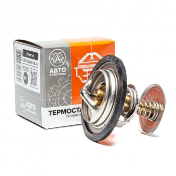 339 р. Термостат КАМАЗ,ГАЗ-2410,3302,ЗИЛ-4331,А-01,ЯМЗ-534 (82 град.) AVTOELECTRICA AVTOELECTRICA тс107-05м 82гр ае  с доставкой в г. Керчь. Увеличить фотографию 4