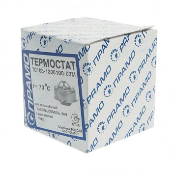 399 р. Термостат УАЗ-3151,А-01 ПРАМО ПРАМО тс108-03м  с доставкой в г. Керчь. Увеличить фотографию 3
