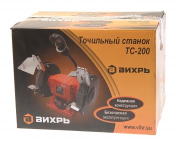 4 499 р. Точило 200Вт 150мм 2950обмин. ВИХРЬ ВИХРЬ тс-200  с доставкой в г. Керчь. Увеличить фотографию 4