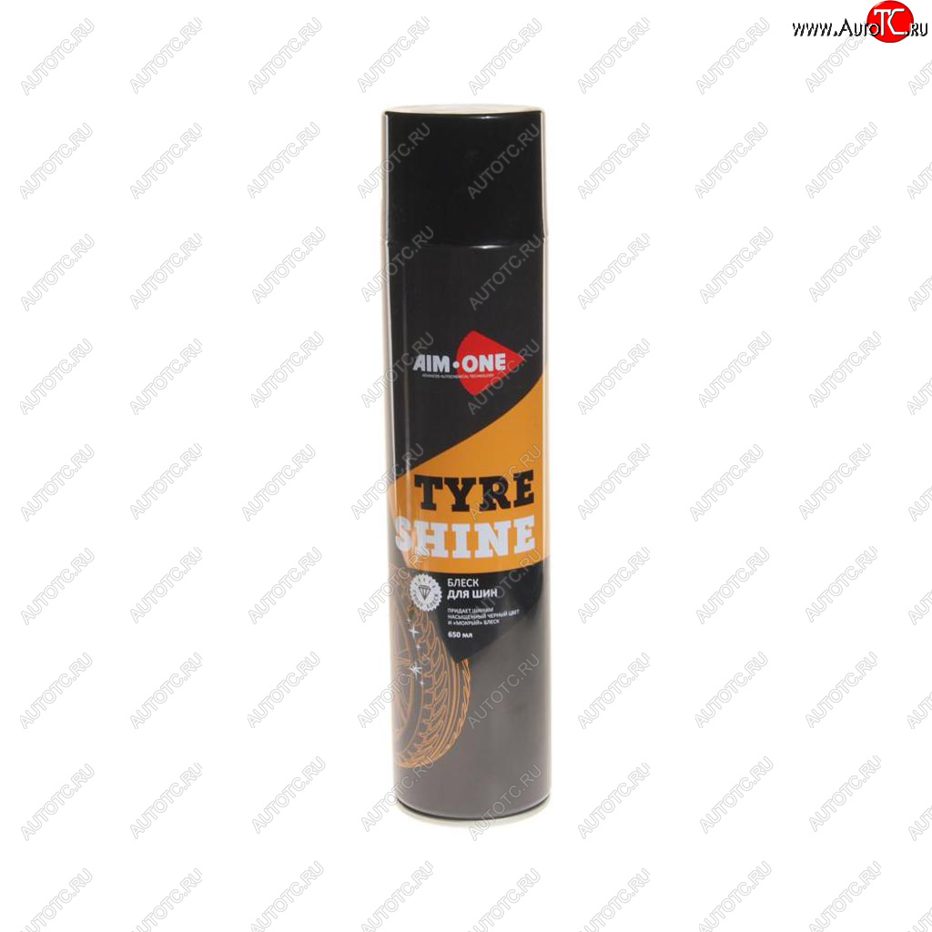 459 р. Чернитель шин 650мл аэрозоль Tyre Shine AIM-ONE AIM-ONE ts-500  с доставкой в г. Керчь