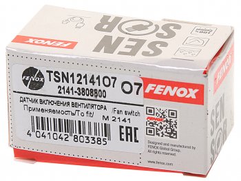 299 р. Датчик включения вентилятора ГАЗ,МОСКВИЧ 87-82град. FENOX FENOX tsn12141o7 FENOX tsn12141o7  с доставкой в г. Керчь. Увеличить фотографию 3