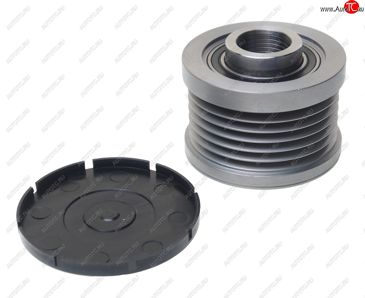 2 399 р. Шкив NISSAN Tiida (07-),Qashqai (07-13),Juke (10-) генератора TESLA TECHNICS TESLA TECHNICS tt64370  с доставкой в г. Керчь