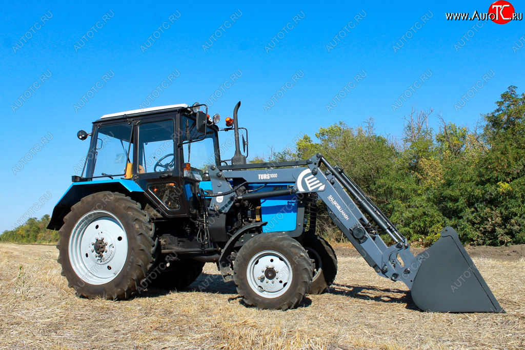 370 999 р. Погрузчик МТЗ-80,82 (ТУРС-1000) навесной (база на поддоне) с джойстиком САЛЬСК САЛЬСКСЕЛЬМАШ турс-1000-0д  с доставкой в г. Керчь
