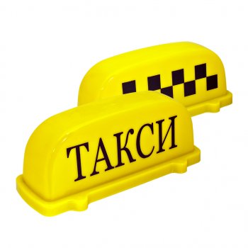 Знак TAXI магнитный с подсветкой 12V желтый MEGA ELECTRIC MEGA ELECTRIC tx-202