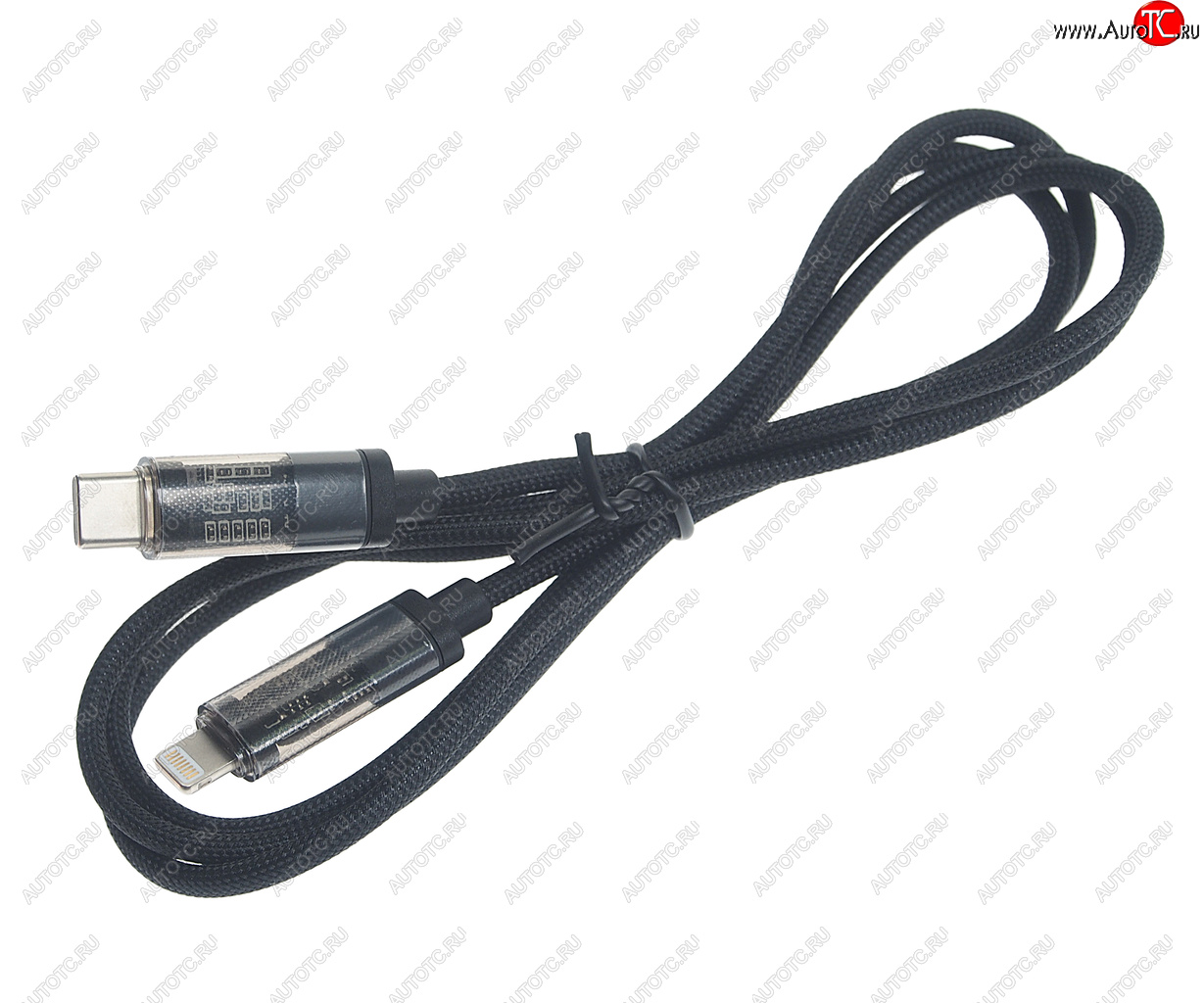 549 р. Кабель iPhone (5-)-USB Type C 1.2м HOCO HOCO u116 black  с доставкой в г. Керчь
