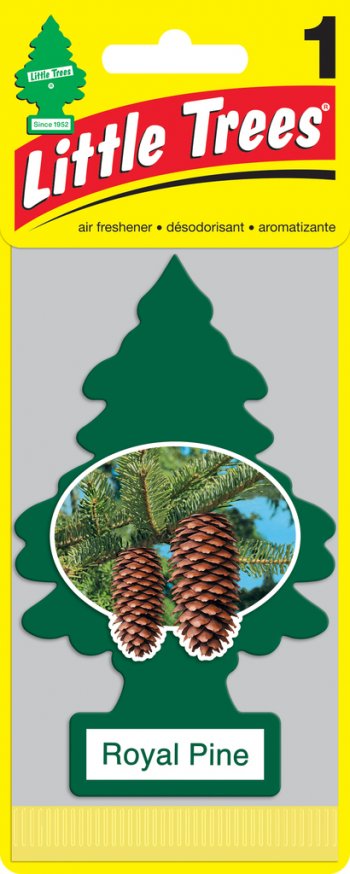 159 р. Ароматизатор подвесной пластина (сосна королевская) Елочка CAR FRESHNER CAR FRESHNER u1p-10101-russ  с доставкой в г. Керчь. Увеличить фотографию 1