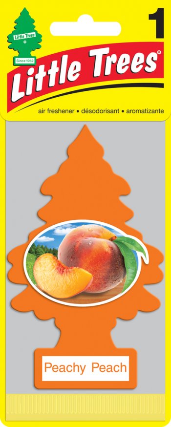 159 р. Ароматизатор подвесной пластина (персик) Елочка CAR FRESHNER CAR FRESHNER u1p-10319-russ  с доставкой в г. Керчь. Увеличить фотографию 1