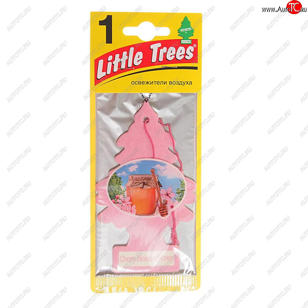 159 р. Ароматизатор подвесной пластина (медовая вишня) Елочка CAR FRESHNER CAR FRESHNER u1p-10476-russ  с доставкой в г. Керчь