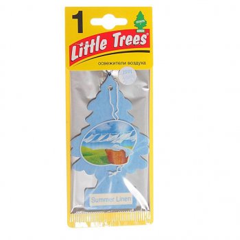 159 р. Ароматизатор подвесной пластина (летняя свежесть) Елочка CAR FRESHNER CAR FRESHNER u1p-10574-russ  с доставкой в г. Керчь. Увеличить фотографию 1