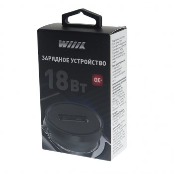 399 р. Устройство зарядное в прикуриватель 1USB 12V Quick Charge WIIIX WIIIX ucc-1-11  с доставкой в г. Керчь. Увеличить фотографию 3